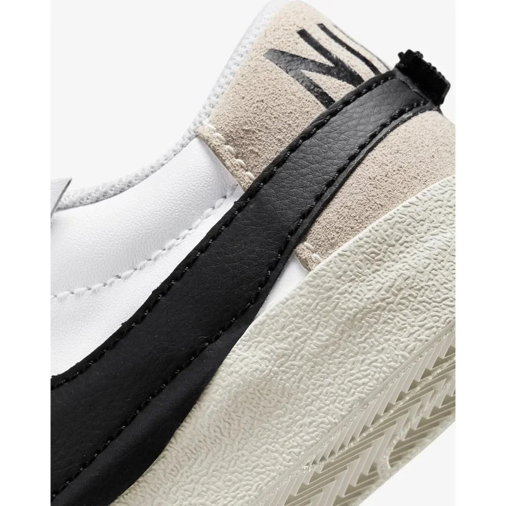 Nike Blazer Low 77 Jumbo Shoes Sneakers DN2158-101 White / Black Men's - Picture 13 of 15